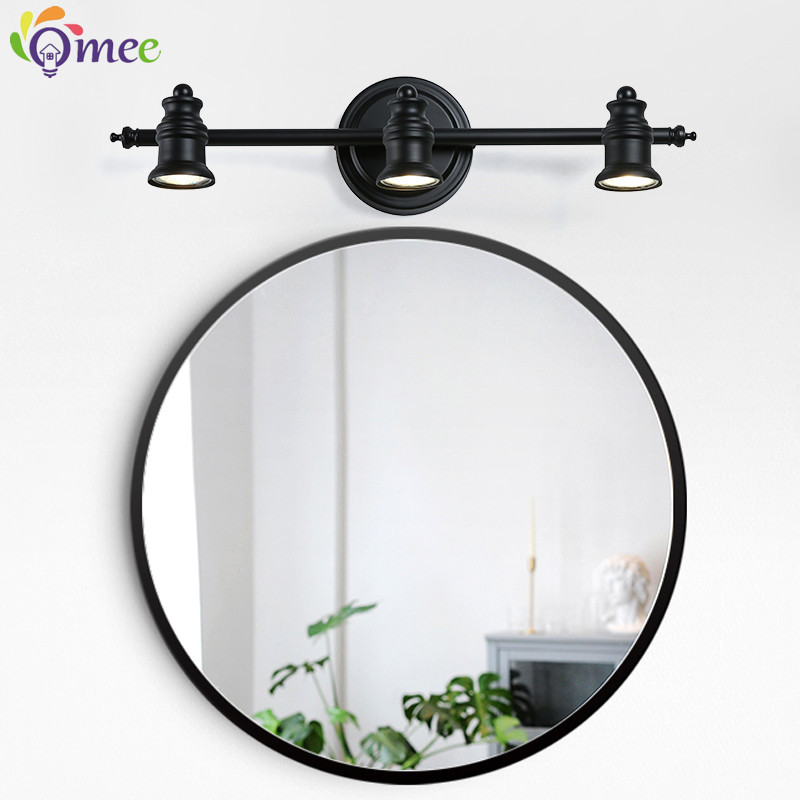Home Bathroom Vanity - (Bohlam Gratis) Lampu Dinding Led Amerika