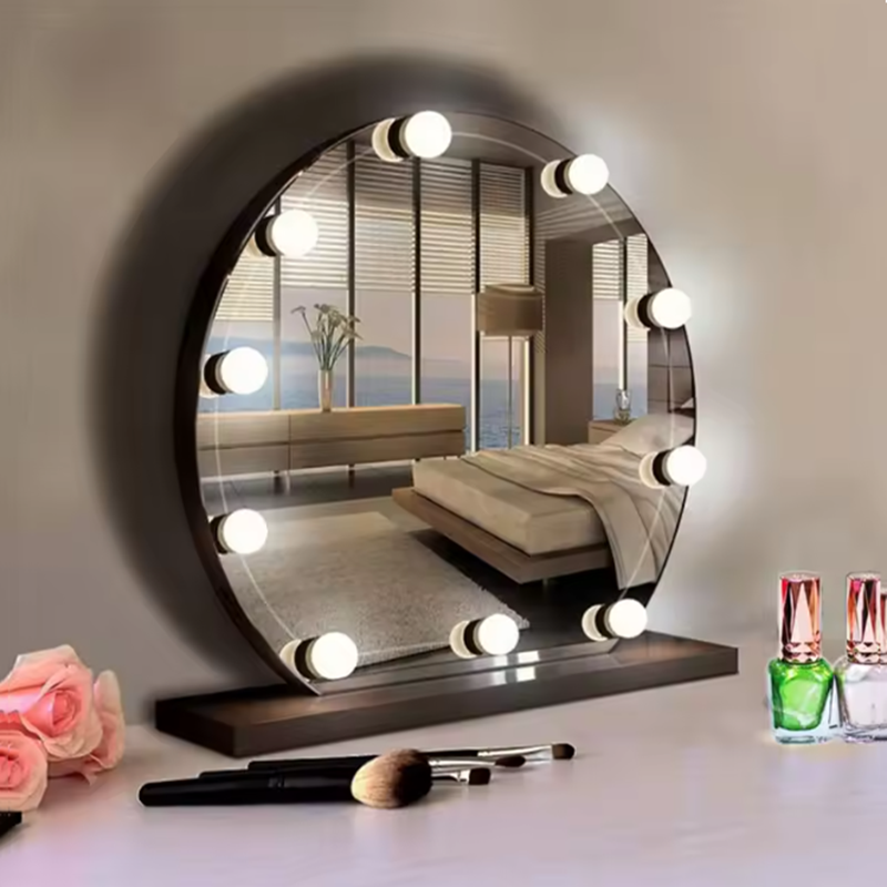Home Bathroom Vanity - Lampu Rias Hollywood dengan Cermin LED