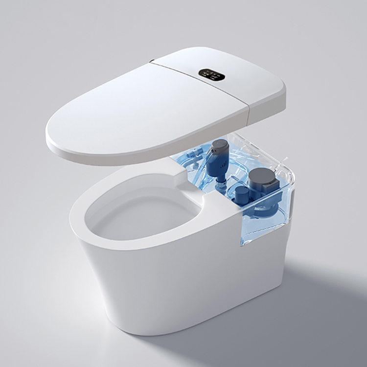 Home Bathroom Ware - Toilet Pintar Modern dengan Layar Digital,