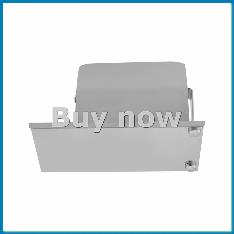Toilet Paper Holder - Tempat Tisu Toilet Modern dari Baja