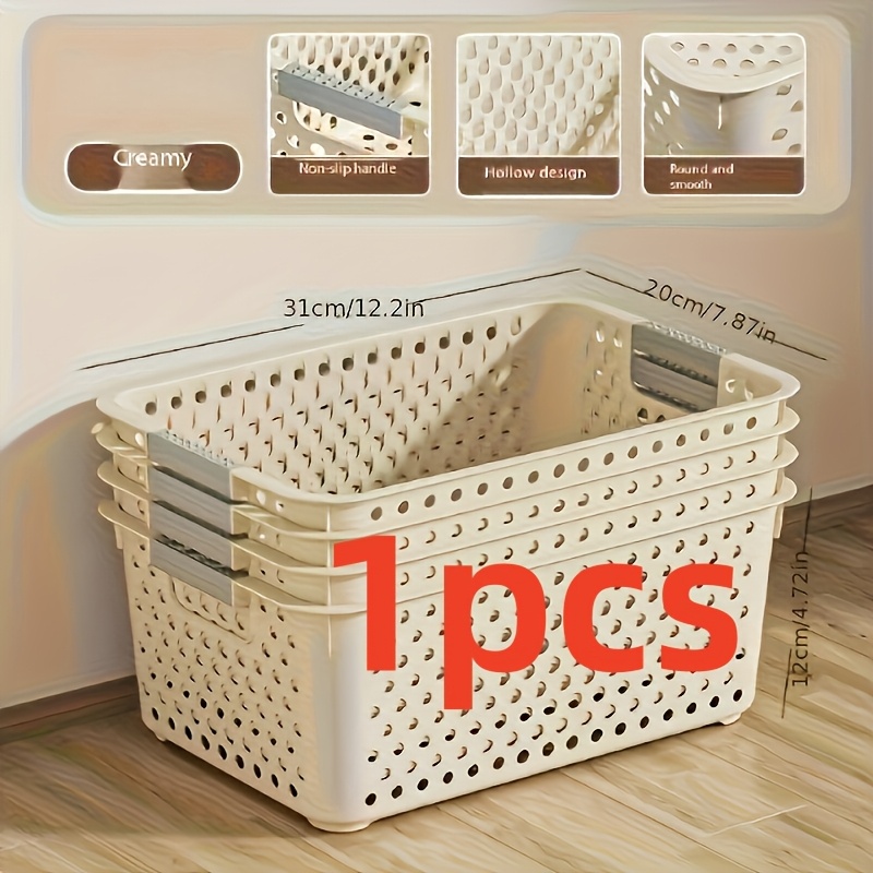 Home Goods Bathroom Storage - Kotak penyimpanan plastik berkapasitas besar dengan