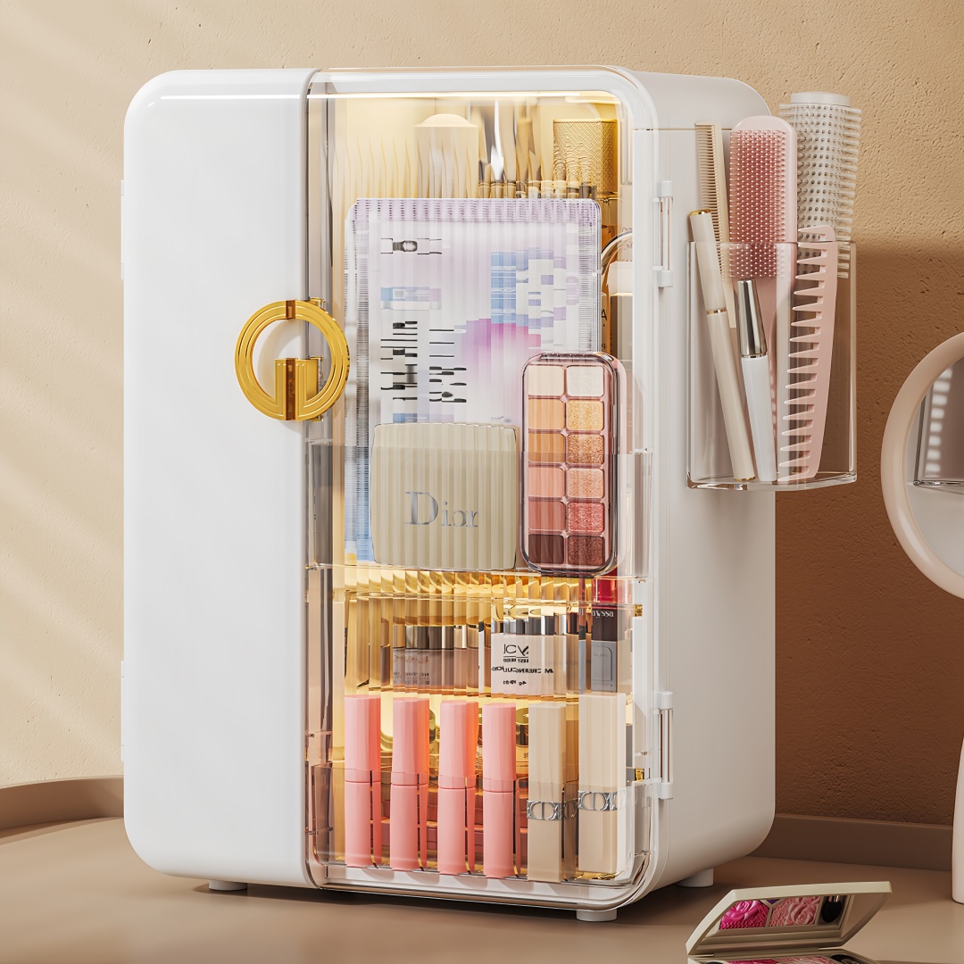 Home Bathroom Vanity - Kotak Penyimpanan Makeup Akrilik Kapasitas Besar,