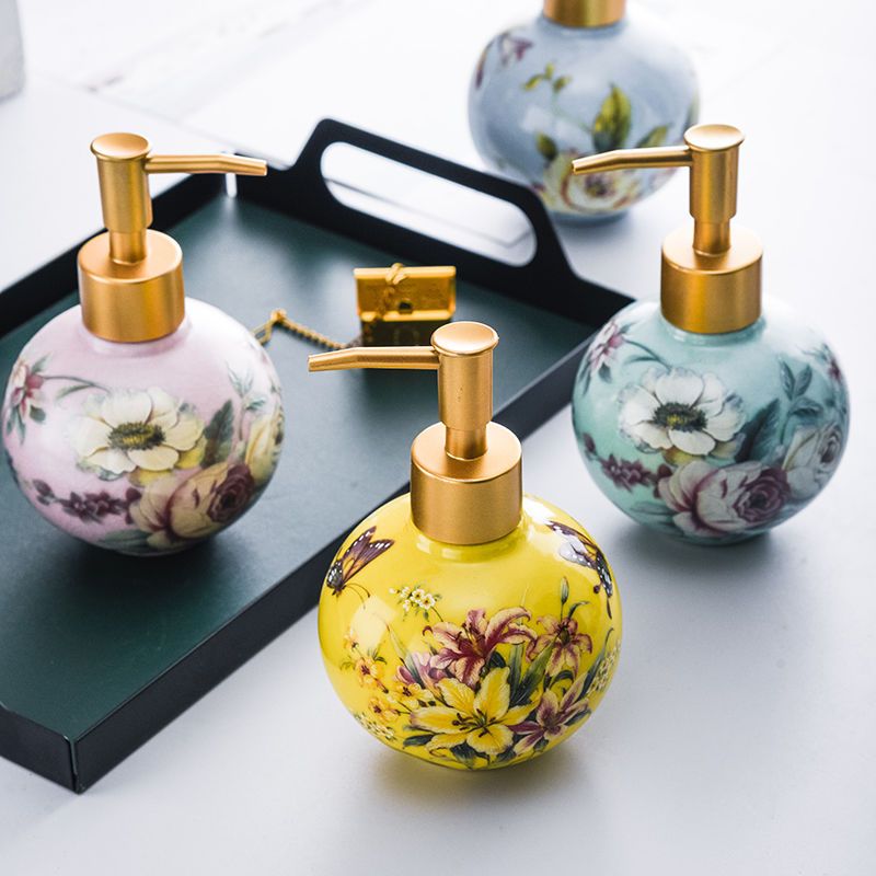 Home Bathroom Gadgets - Wadah dekorasi bunga dan burung, wadah