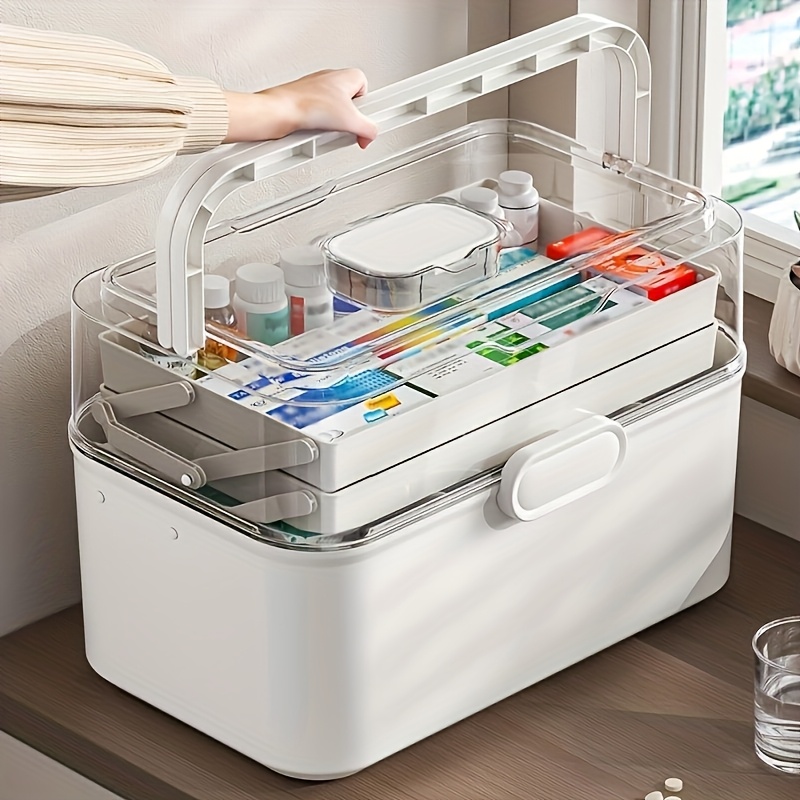 Home Goods Bathroom Storage - Kotak Penyimpanan Obat/Kotak Distribusi Berkapasitas Besar