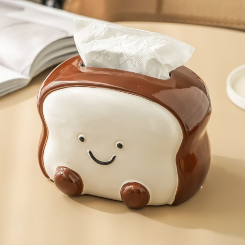 Kotak Tisu Keramik Bentuk Roti - Home Decor Bathroom Ideas ulasan dan harga