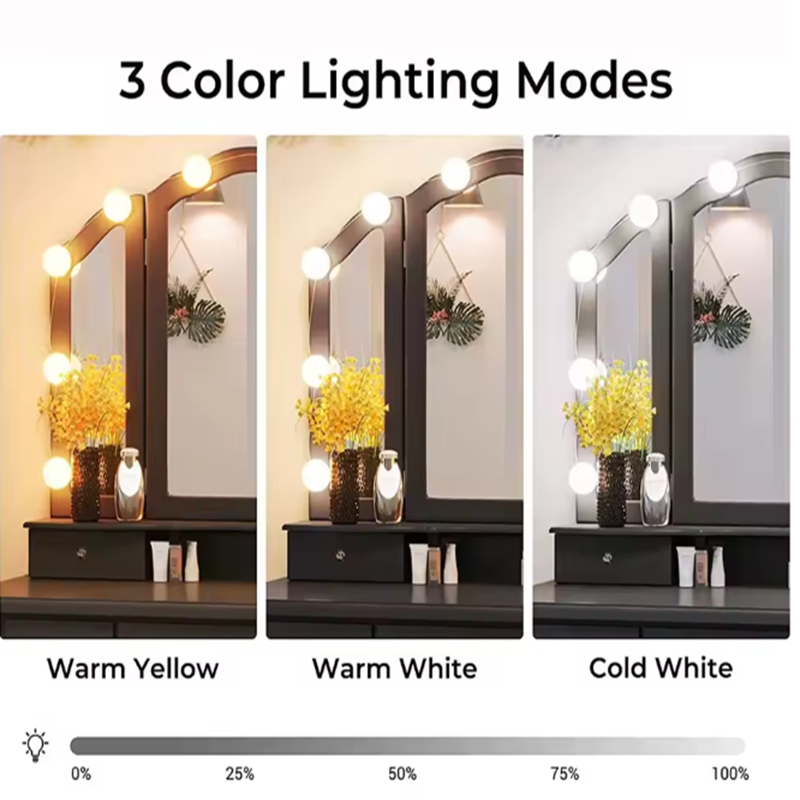 Lampu Rias Hollywood dengan Ce - Home Bathroom Vanity ulasan dan harga