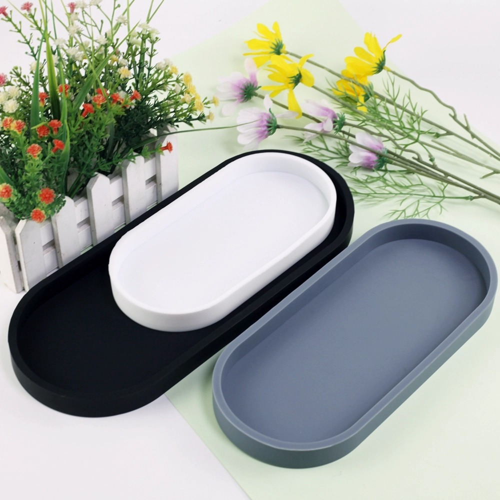 1Pc Nampan Silikon untuk Meja  - Home Essentials Bathroom Organizer ulasan dan harga
