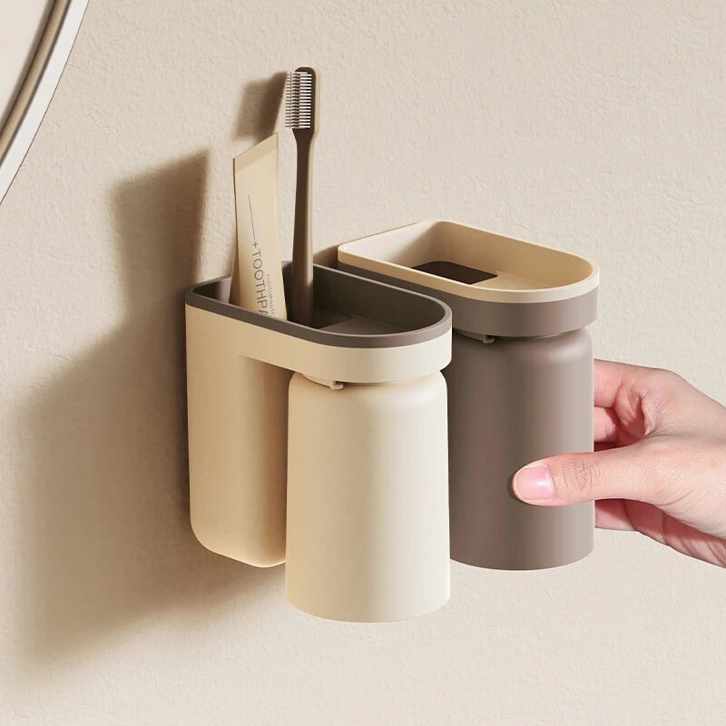 Rak penyimpan sikat gigi mewah - Home Goods Bathroom Storage ulasan dan harga