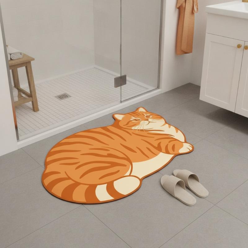 Keset Kamar Mandi Diatomit Mot - Home Decor Bathroom Ideas ulasan dan harga