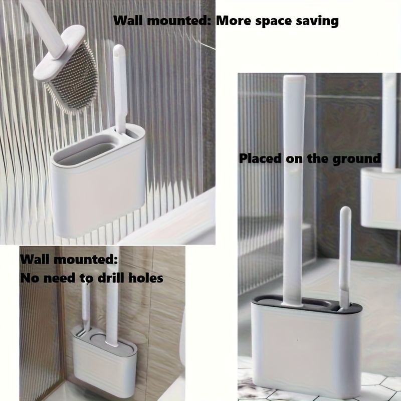 Set Sikat Toilet Gantung Dindi - Home Goods Bathroom Storage ulasan dan harga