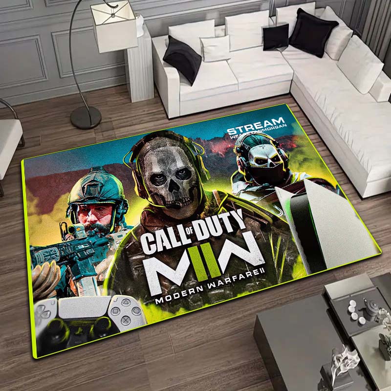 Karpet Cetak Motif Game Call o - Home Bathroom Called ulasan dan harga