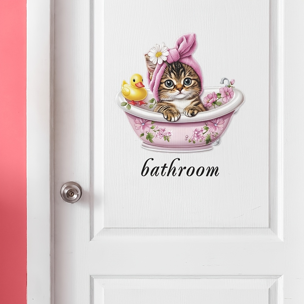 Stiker dinding kamar mandi kuc - Home Bathroom Tiles ulasan dan harga