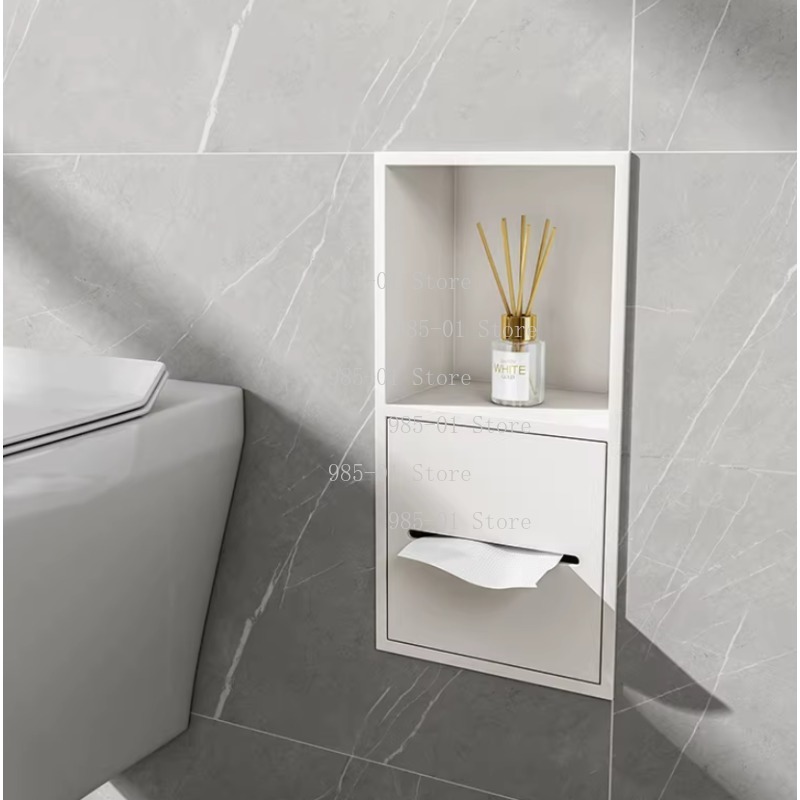 Kabinet Penyimpanan Kamar Mand - Toilet Paper Holder ulasan dan harga