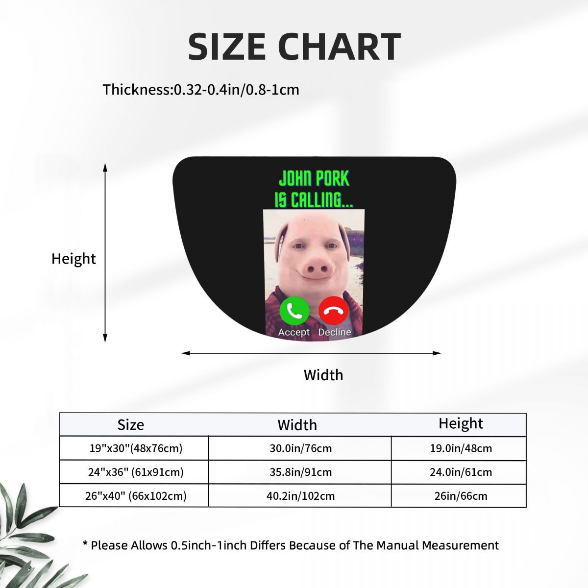 John Pork Is Calling Keset Set - Home Bathroom Called ulasan dan harga