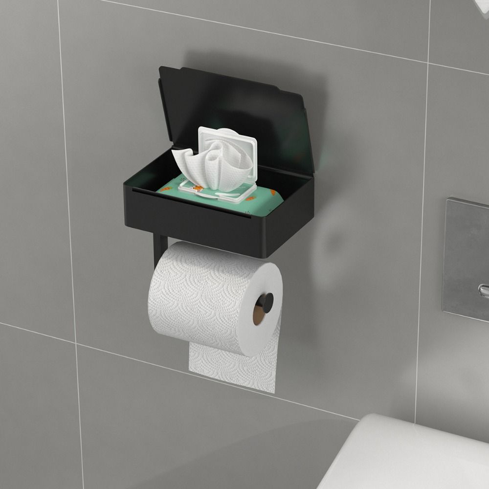 Tempat Tisu Toilet Baja Tahan  - Toilet Paper Holder ulasan dan harga