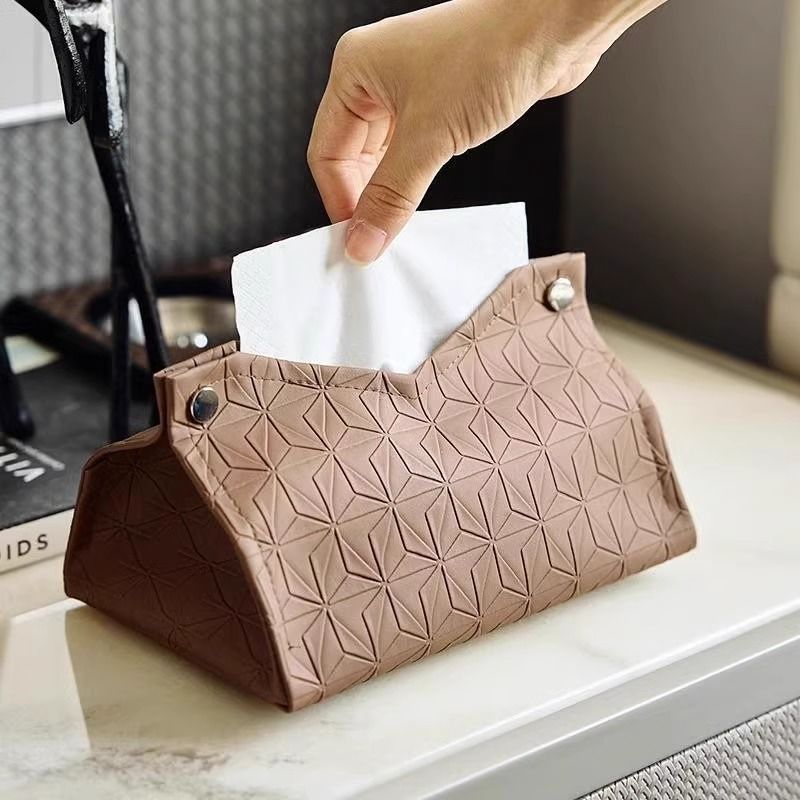 Kotak Tisu Bertekstur Geometri - Toilet Paper Holder ulasan dan harga