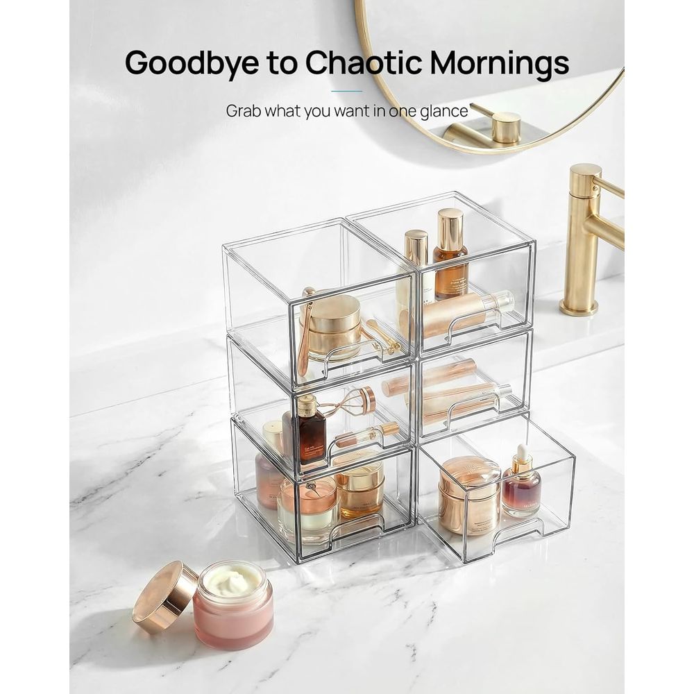 Laci Penyimpanan Kecil Transpa - Home Goods Bathroom Storage ulasan dan harga