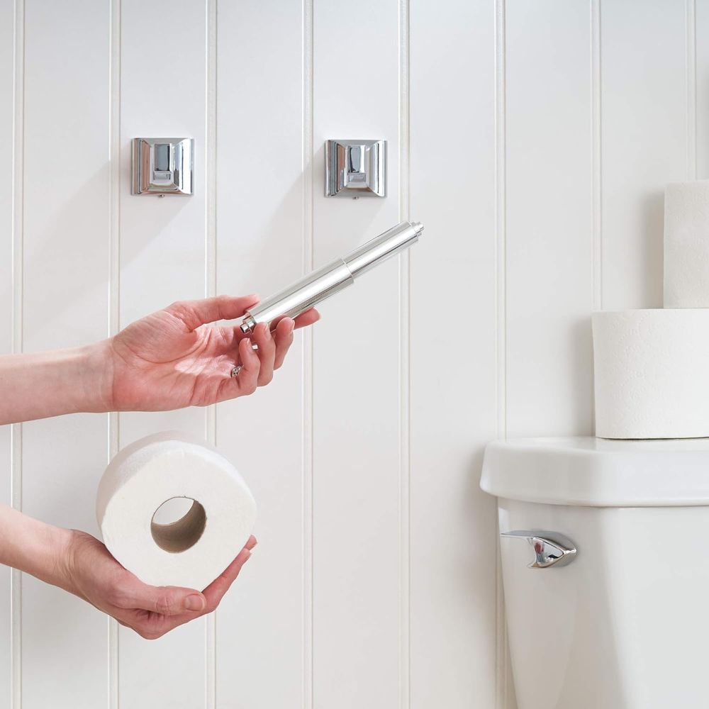Pengganti Tempat Tisu Gulung B - Toilet Paper Holder ulasan dan harga