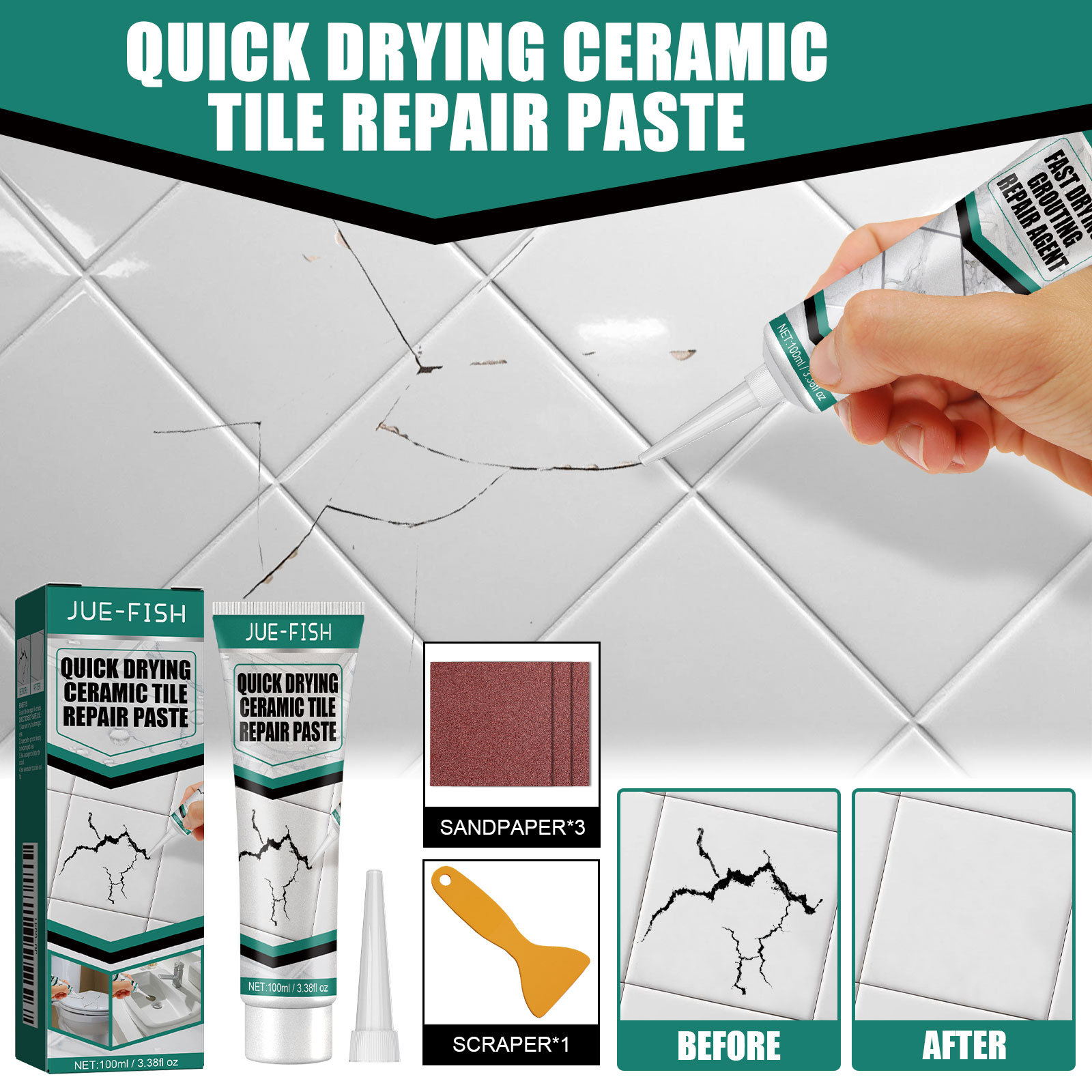 Pasta Pengisi Celah Keramik Ta - Home Bathroom Tiles ulasan dan harga