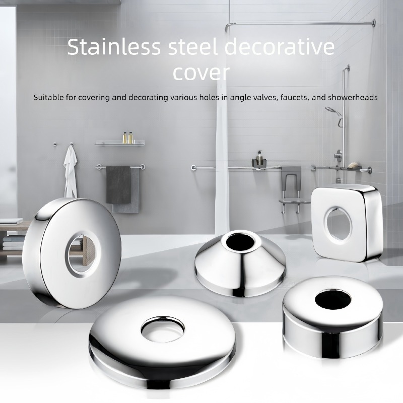 Penutup Pipa Baja Tahan Karat, - Home Bathroom Gadgets ulasan dan harga