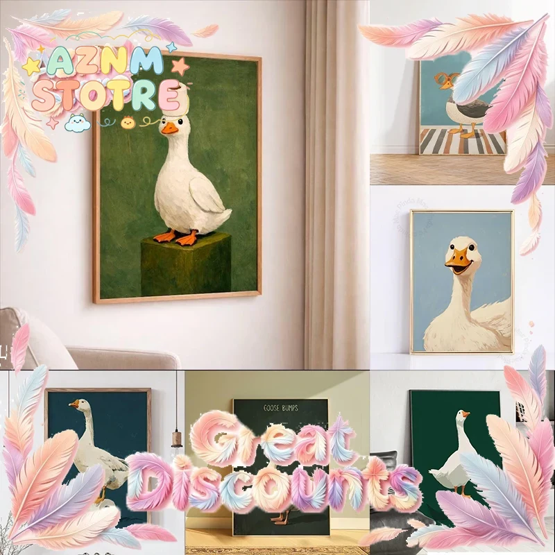 Poster Bebek Angsa, Seni Dindi - Home Decor Bathroom Ideas ulasan dan harga