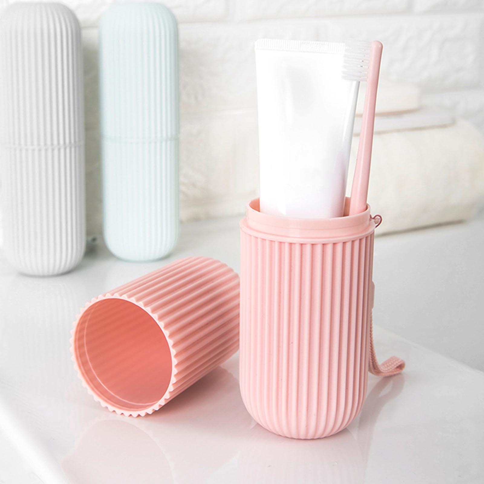 Cangkir Sikat Gigi Portabel Pe - Home Goods Bathroom Storage ulasan dan harga