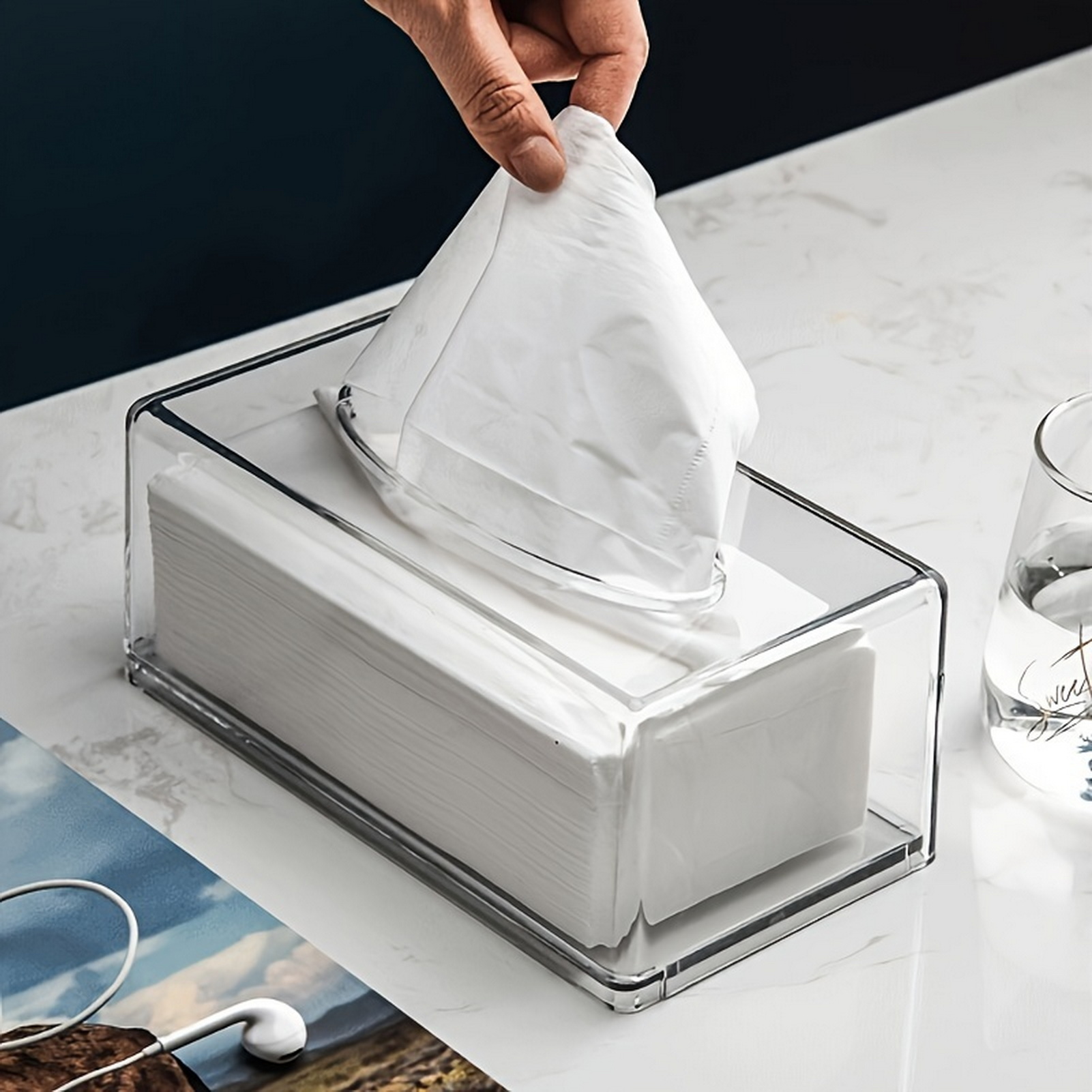 Dispenser Kotak Tisu Kantor Ru - Home Bathroom Towel Dispenser ulasan dan harga