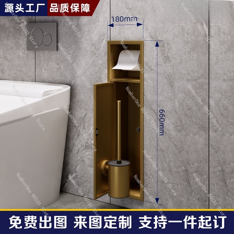Tempat Sikat Toilet Tersembuny - Toilet Paper Holder ulasan dan harga