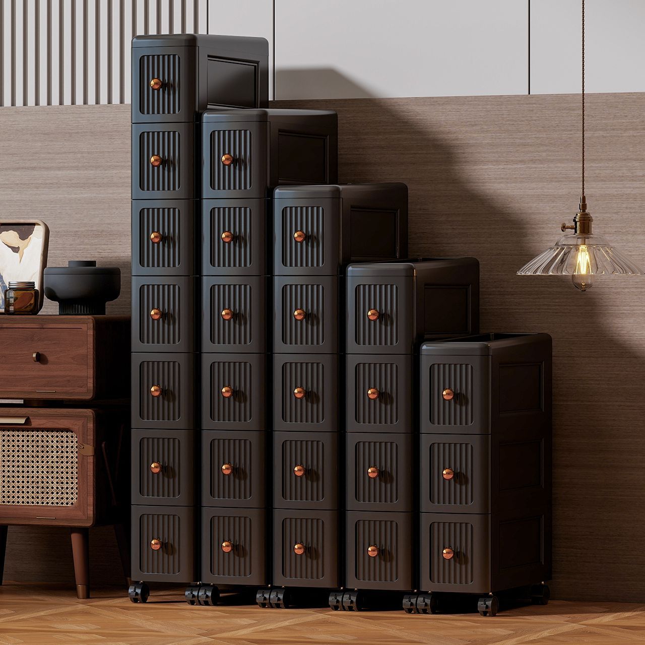 Lemari Penyimpanan Laci Sempit - Home Goods Bathroom Storage ulasan dan harga