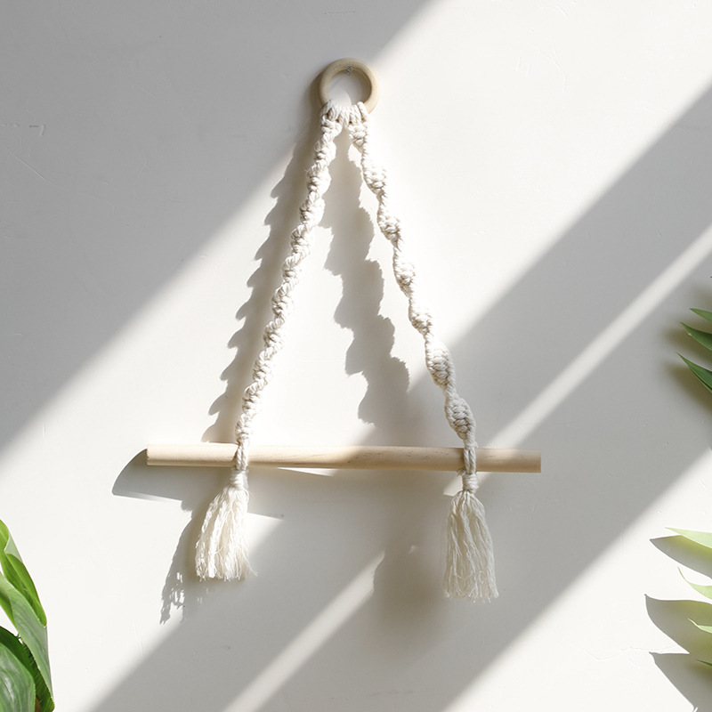 Macrame tempat handuk kertas g - Home Bathroom Gadgets ulasan dan harga