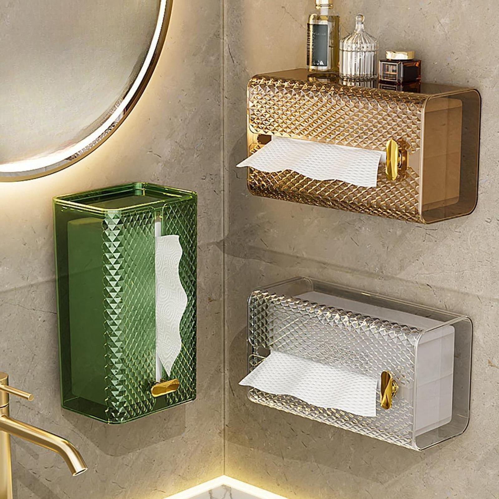 Kotak Tisu Akrilik Mewah, Disp - Home Bathroom Towel Dispenser ulasan dan harga
