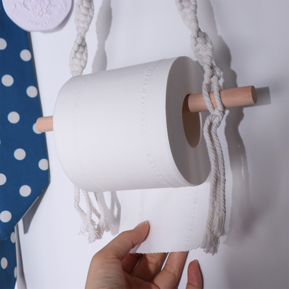 Rak Tisu Gaya Nordik Bohemian  - Toilet Paper Holder ulasan dan harga