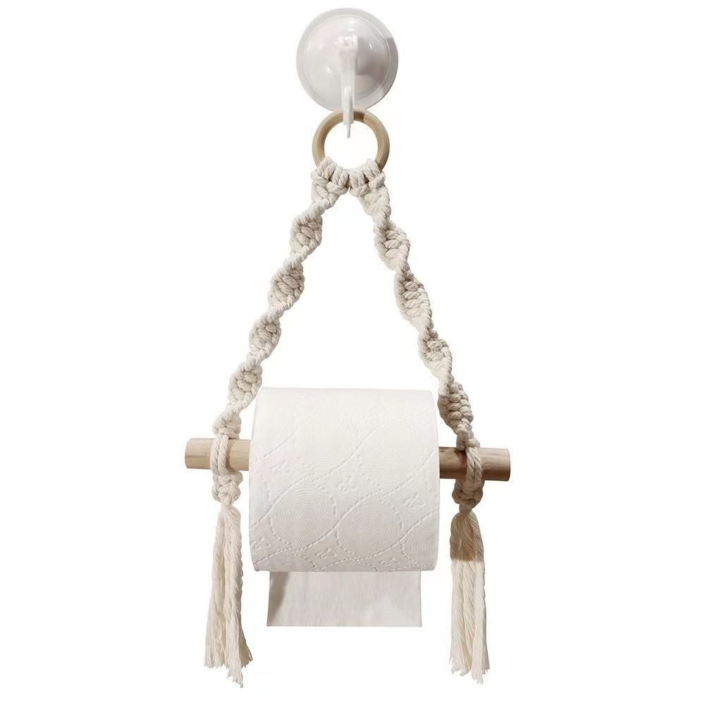 Rak Tisu Gaya Nordik Bohemian  - Toilet Paper Holder ulasan dan harga