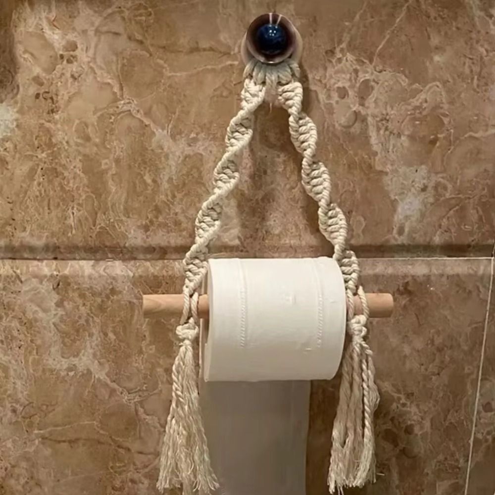 Rak Tisu Gaya Nordik Bohemian  - Toilet Paper Holder ulasan dan harga