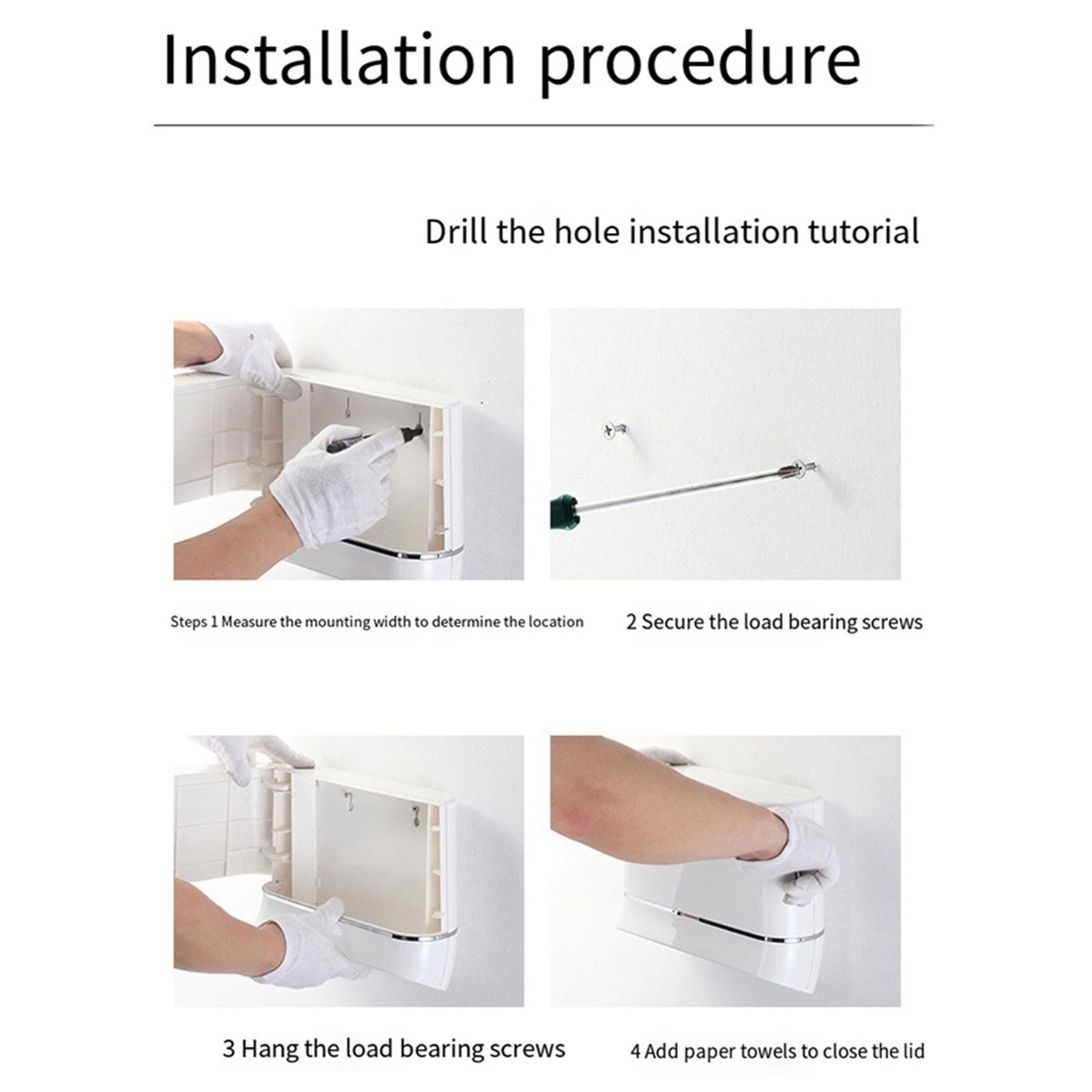Dispenser Tisu Dinding, Kotak  - Home Bathroom Towel Dispenser ulasan dan harga