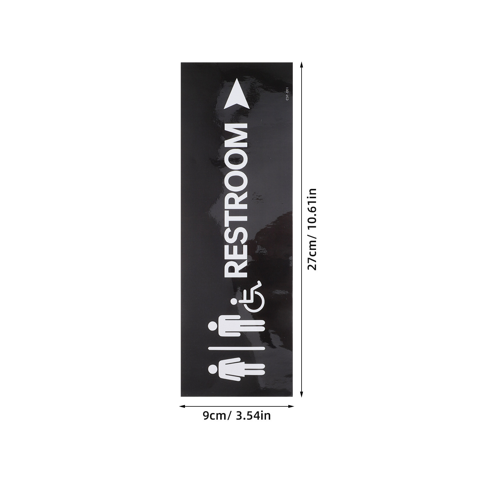 5Pcs Stiker Tanda Pintu Kamar  - Home Office Bathroom ulasan dan harga