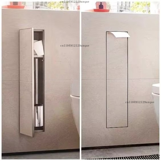 Tempat sikat toilet, tempat ti - Toilet Paper Holder ulasan dan harga