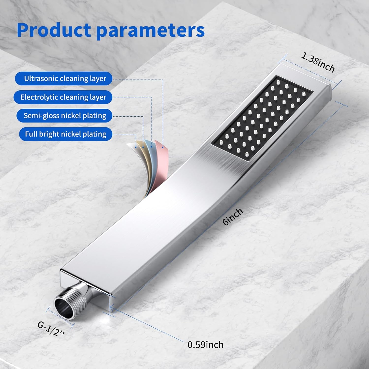 Kepala Pancuran Toilet Berkual - Home Office Bathroom ulasan dan harga