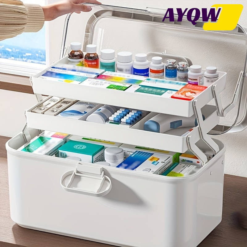 Kotak Penyimpanan Obat/Kotak D - Home Goods Bathroom Storage ulasan dan harga