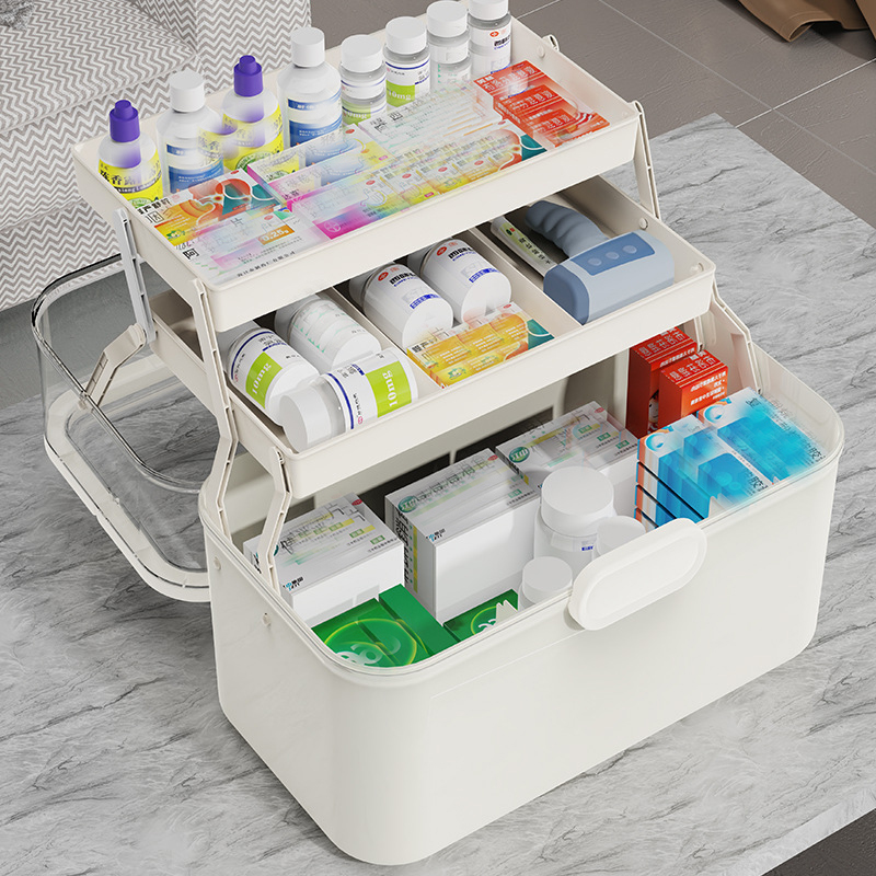 Kotak Penyimpanan Obat/Kotak D - Home Goods Bathroom Storage ulasan dan harga