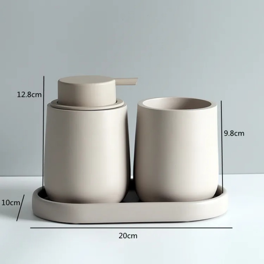 Set Aksesori Kamar Mandi Botol - Home Bathroom Gadgets ulasan dan harga