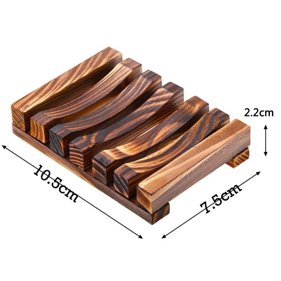 Tempat Sabun Bambu Alami, Rak  - Home Essentials Bathroom Organizer ulasan dan harga