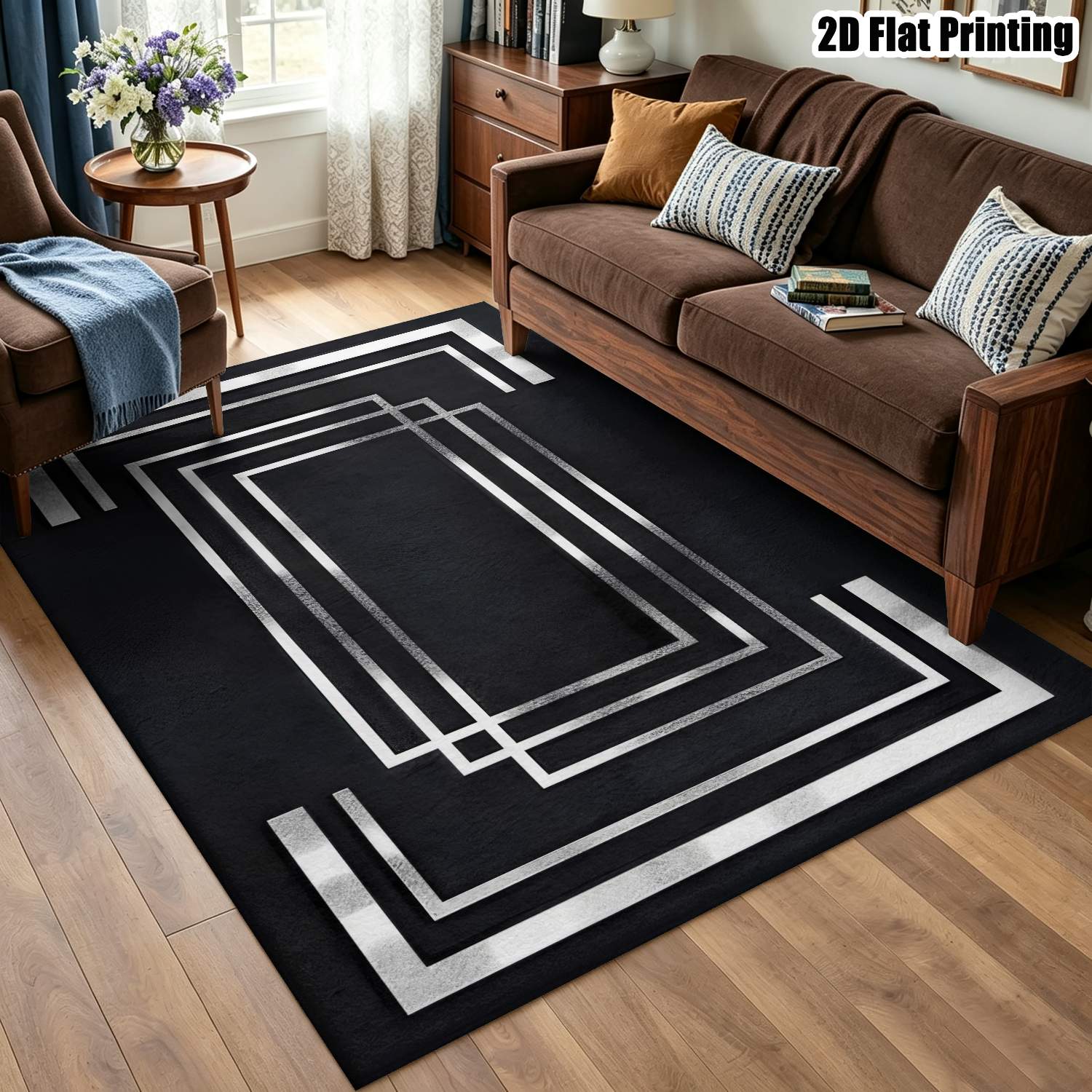1 buah karpet bermotif geometr - Home Bathroom Scene ulasan dan harga