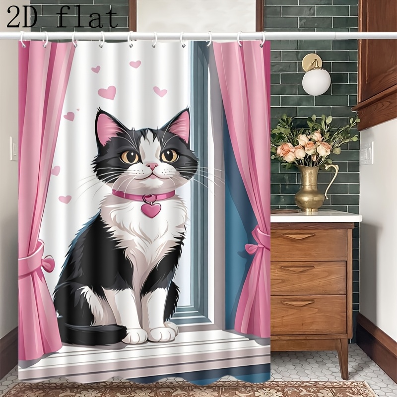 Tirai Kamar Mandi 2D, 1 buah,  - Home Bathroom Partition ulasan dan harga