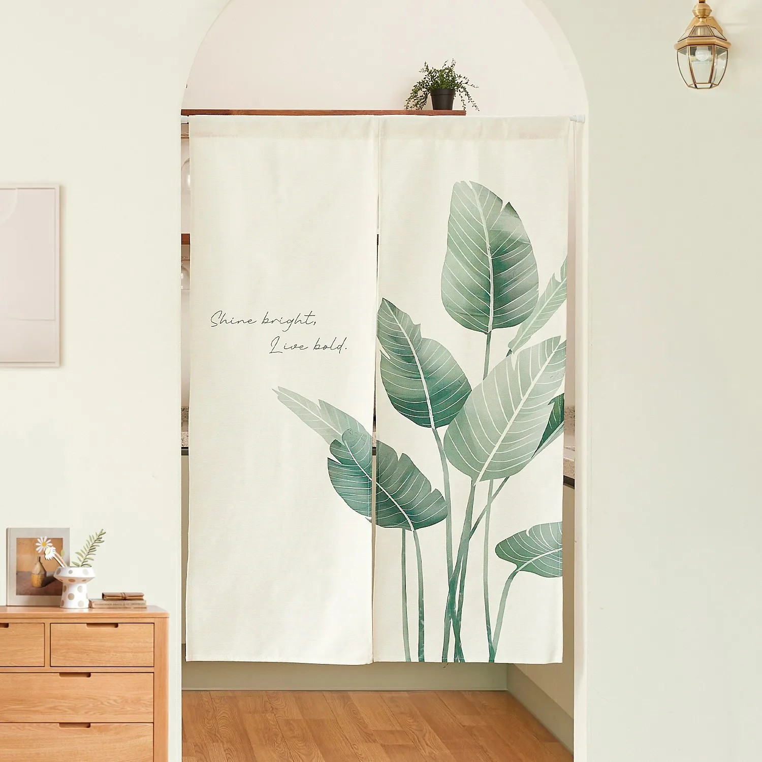 VIKAMA Tirai Setengah Pintu De - Home Bathroom Partition ulasan dan harga