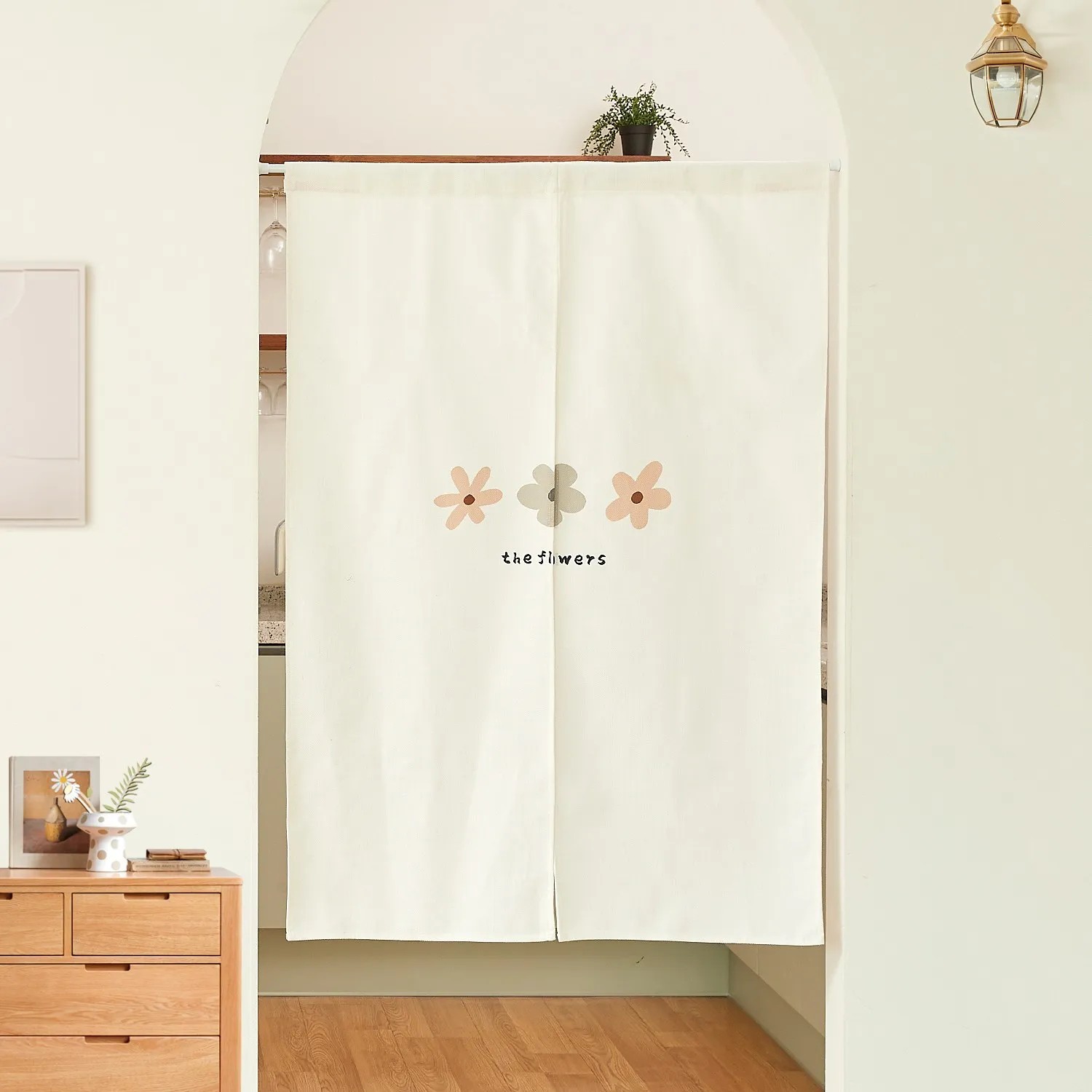 VIKAMA Tirai Setengah Pintu De - Home Bathroom Partition ulasan dan harga